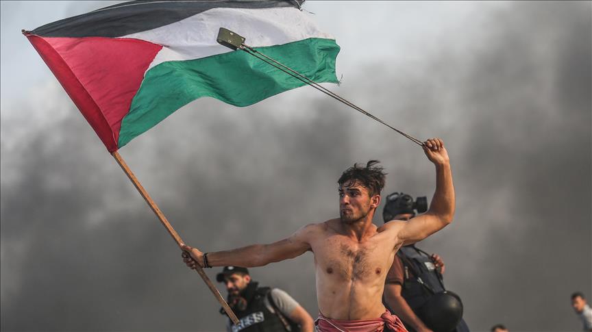 موضوع تعبير عن التضامن مع الشعب الفلسطيني