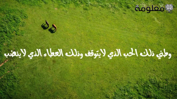 دعاء عن الوطن للاذاعة المدرسية 