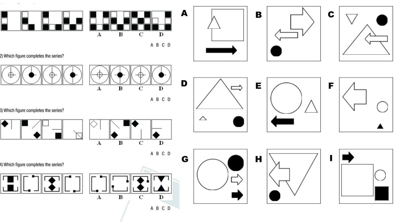 أسئلة اختبار ذكاء مع الحل