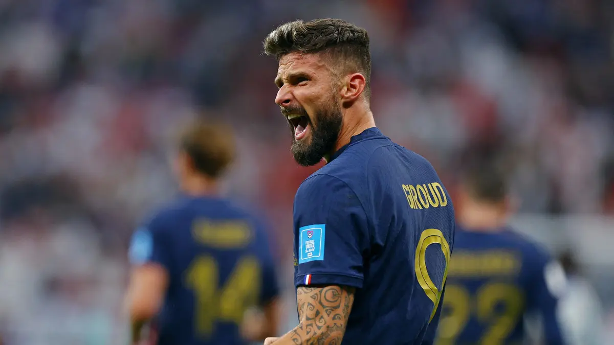 كم عدد اهداف اوليفيه جيرو لاعب فرنسا؟ وما هي أشهر أعماله على مر التاريخ