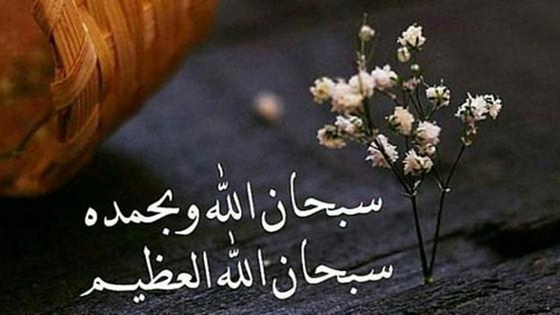 سبحان الله وبحمده سبحان الله
