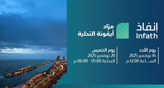مزاد “أيقونة التحلية” يطرح 6 فرص عقارية مميزة في جدة