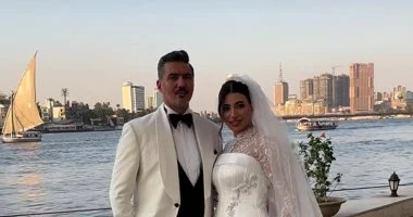 هايدي موسى تحتفل بزفافها على الإعلامي الرياضي محمد غانم في القلعة