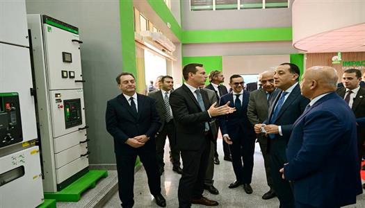 مدبولي يفتتح توسعات مصنع “شنايدر إلكتريك” في مدينة بدر باستثمارات 8 ملايين يورو