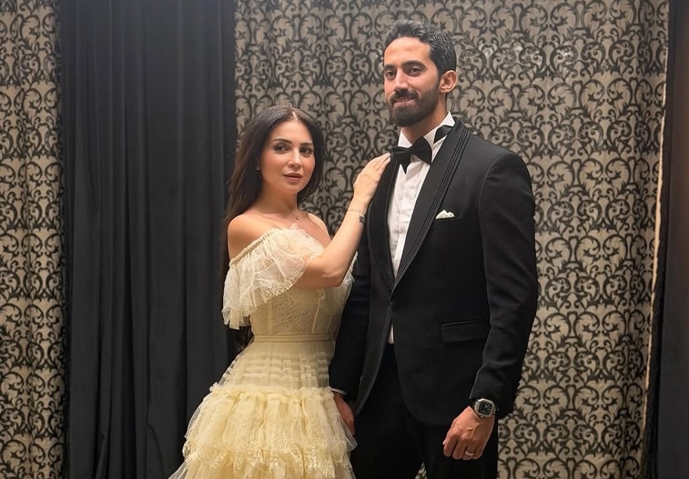 مي عز الدين تحتفل بعقد قرانها على الدكتور أحمد تيمور