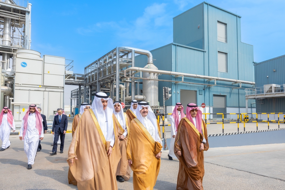 الأمير سعود بن نايف يدشن مصنع “توراي ميمبرين الشرق الأوسط” بالدمام باستثمارات تتجاوز مليار ريال
