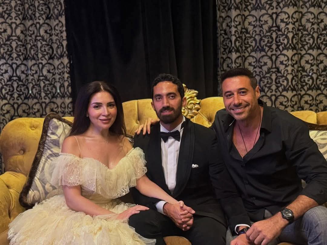 فرحة كبيرة في الوسط الفني بزواج مي عز الدين من أحمد تيمور