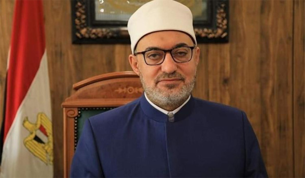 مفتي الجمهورية يدين إحراق مسجد الحجة حميدة ويطالب بتحرك دولي عاجل