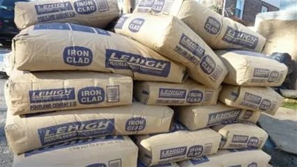 استقرار أسعار الأسمنت في الأسواق بعد زيادة تصل إلى 200 جنيه للطن