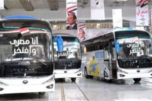 الشركه المصريه للاتوبيس الترددي تنفي شائعه تحرش وتوضح مسار التشغيل