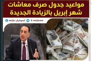 الأربعاء 1 أبريل.. موعد صرف معاشات أبريل 2026 وطرق الحصول عليها