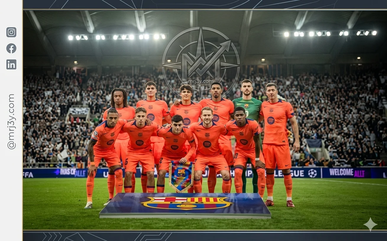 برشلونة يعلن تشكيله لمواجهة نيوكاسل يونايتد بدوري أبطال أوروبا