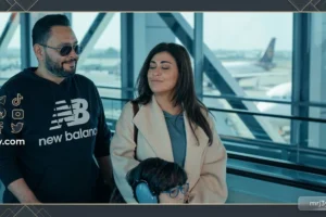 جومانا مراد تحتفل بانتهاء تصوير مسلسل «اللون الأزرق»