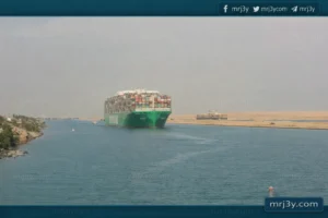 حركة الملاحة في قناة السويس اليوم