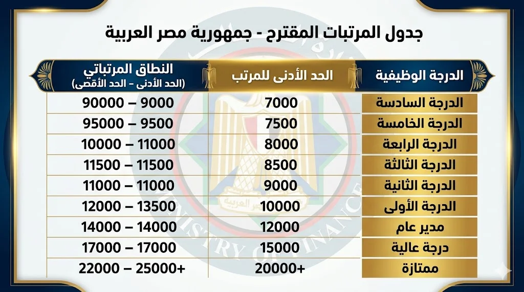زيادة المرتبات 2026
