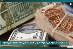 سعر الدولار اليوم في مصر 30 مارس 2026