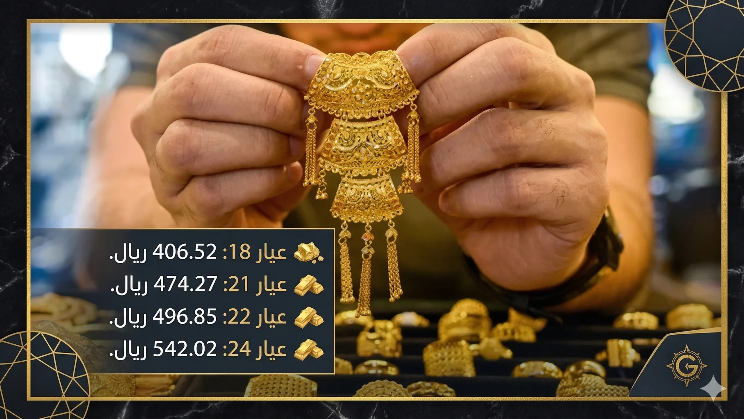 سعر الذهب اليوم في السعودية