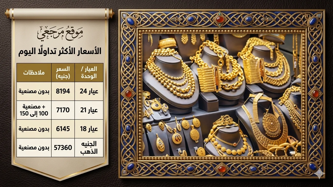 سعر الذهب اليوم في مصر 31 مارس 2026 يقفز 120 جنيه لعيار 21 ويواصل الصعود