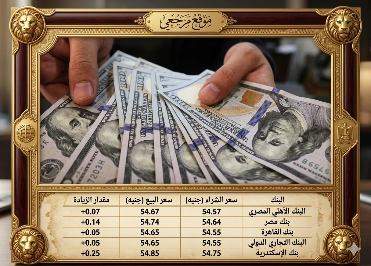 قفز سعر الدولار مقابل الجنيه اليوم في مصر 31 مارس 2026 داخل البنوك الرئيسية