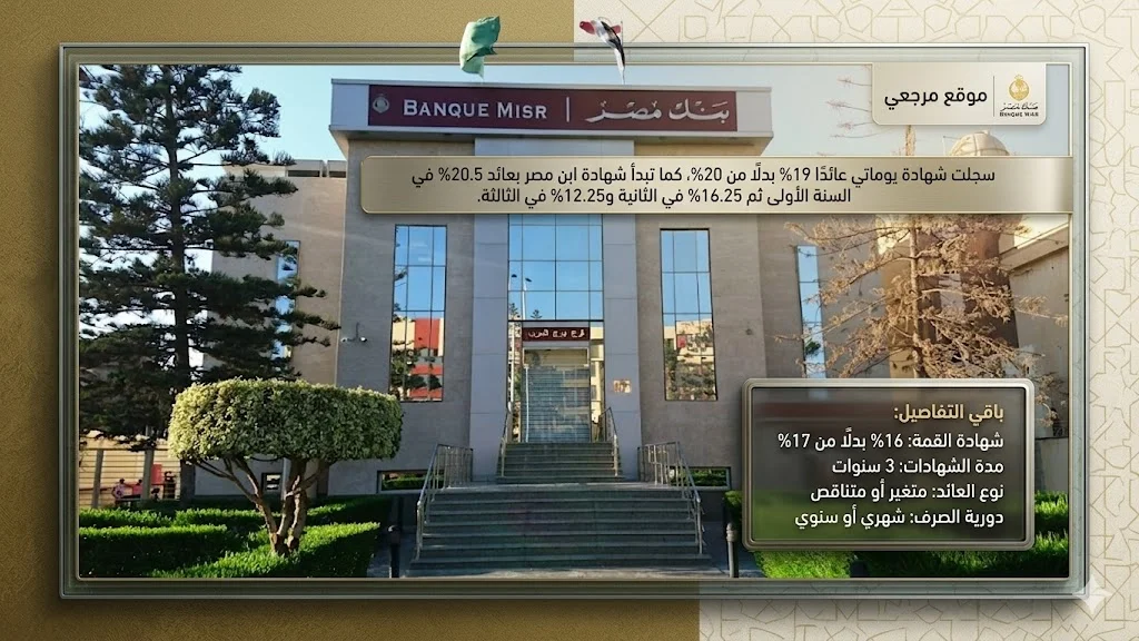 كم بقت الارباح.. عوائد شهادات بنك مصر الجديدة 2026 بعد خفض الفائدة وبدء تطبيق نسب جديدة