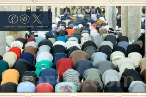 مئات المصلين يحيون تراويح الليلة الخامسة والعشرين من رمضان بالمسجد الكبير في طناش بالجيزة