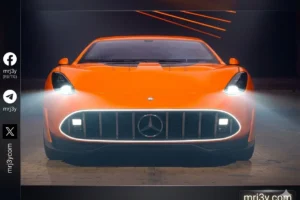 مرسيدس تكشف عن مقصورة أول سيارة كهربائية كوبيه بأربعة أبواب من AMG