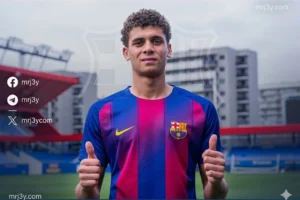 هدف وصناعة فرصة.. أول بصمات حمزة عبدالكريم مع برشلونة في دوري الشباب