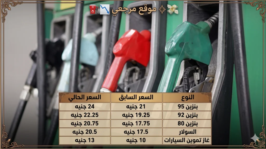 أسعار البنزين والسولار اليوم الثلاثاء 21 أبريل 2026 بعد الزيادة الجديدة رسميا
