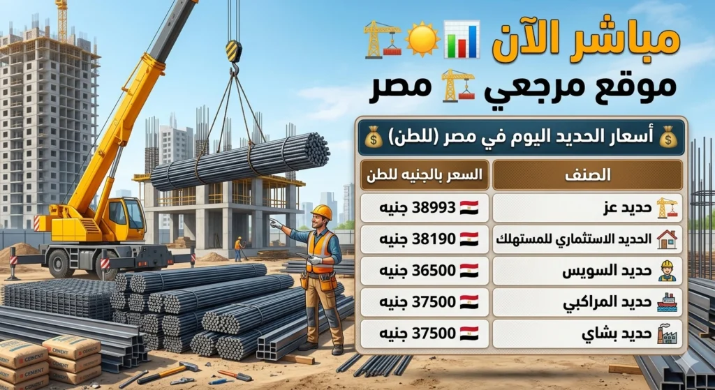 أسعار الحديد اليوم