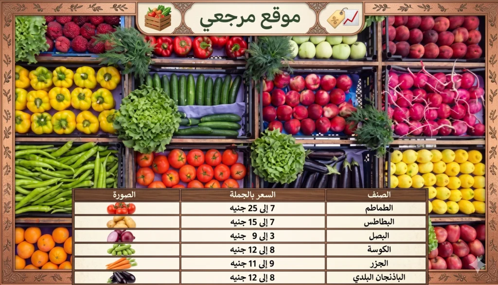 أسعار الخضروات اليوم الثلاثاء 21 أبريل 2026 بسوق العبور بين وفرة المعروض وتفاوت التجزئة