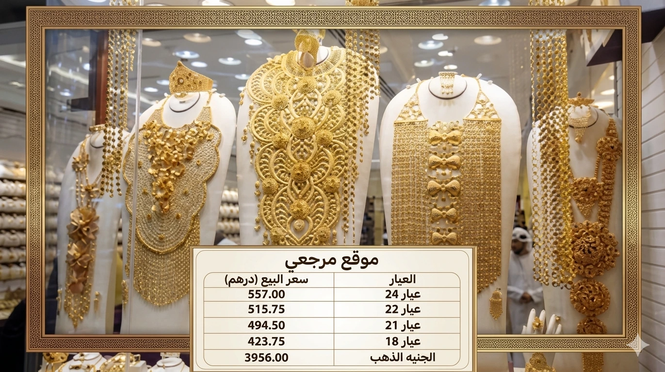 أسعار الذهب 2026 الإمارات