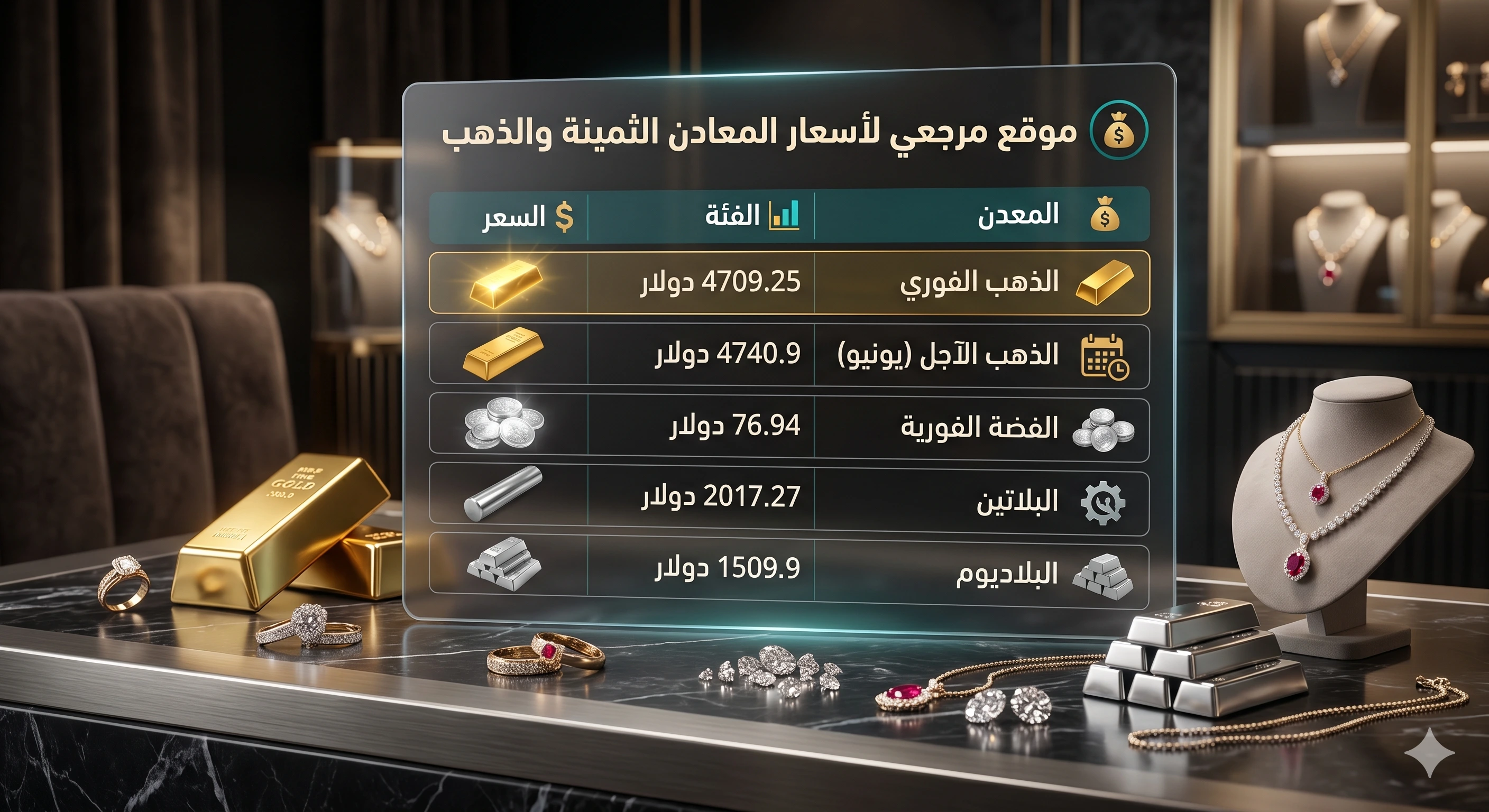 أسعار الذهب اليوم