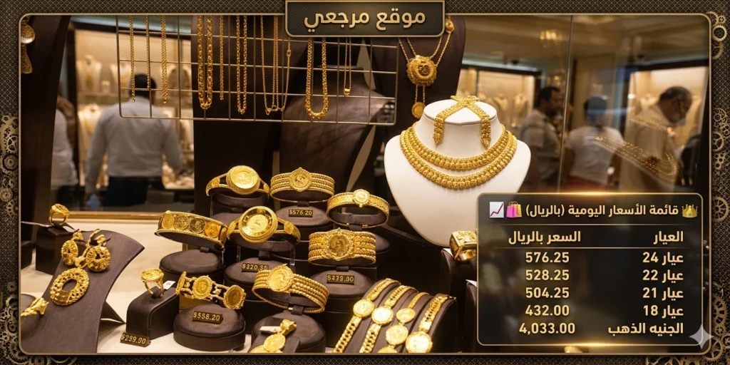 أسعار الذهب اليوم في السعودية