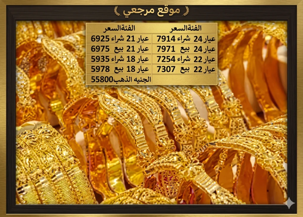 أسعار الذهب اليوم في مصر الأربعاء 22 أبريل 2026 وعيار 21 يسجل تراجعًا جديدًا