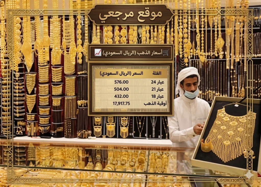 أسعار الذهب في السعودية