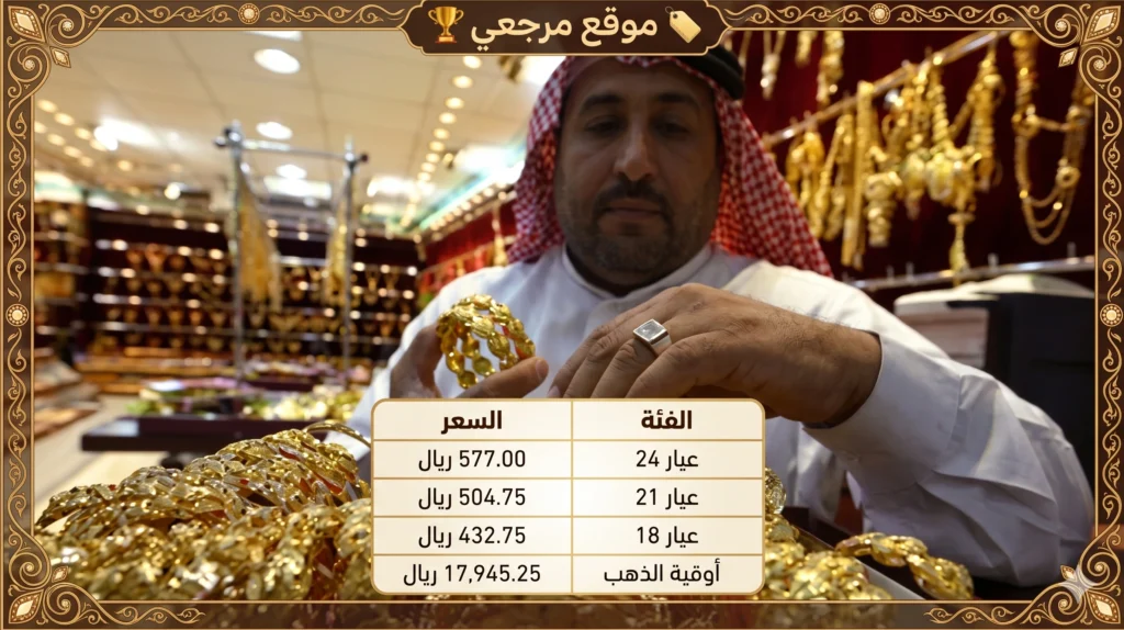 أسعار الذهب في السعودية