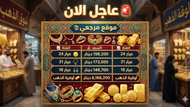 أسعار الذهب في العراق