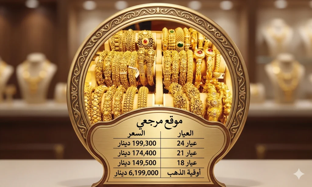 أسعار الذهب في العراق اليوم الخميس 23 أبريل 2026 تتراجع مع هبوط الأونصة عالميا