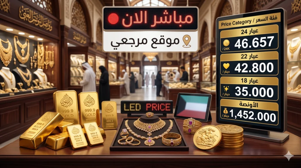 أسعار الذهب في الكويت