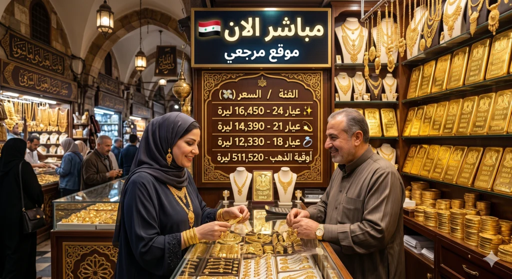 أسعار الذهب في سوريا