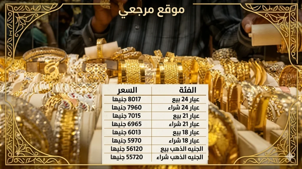 أسعار الذهب في مصر