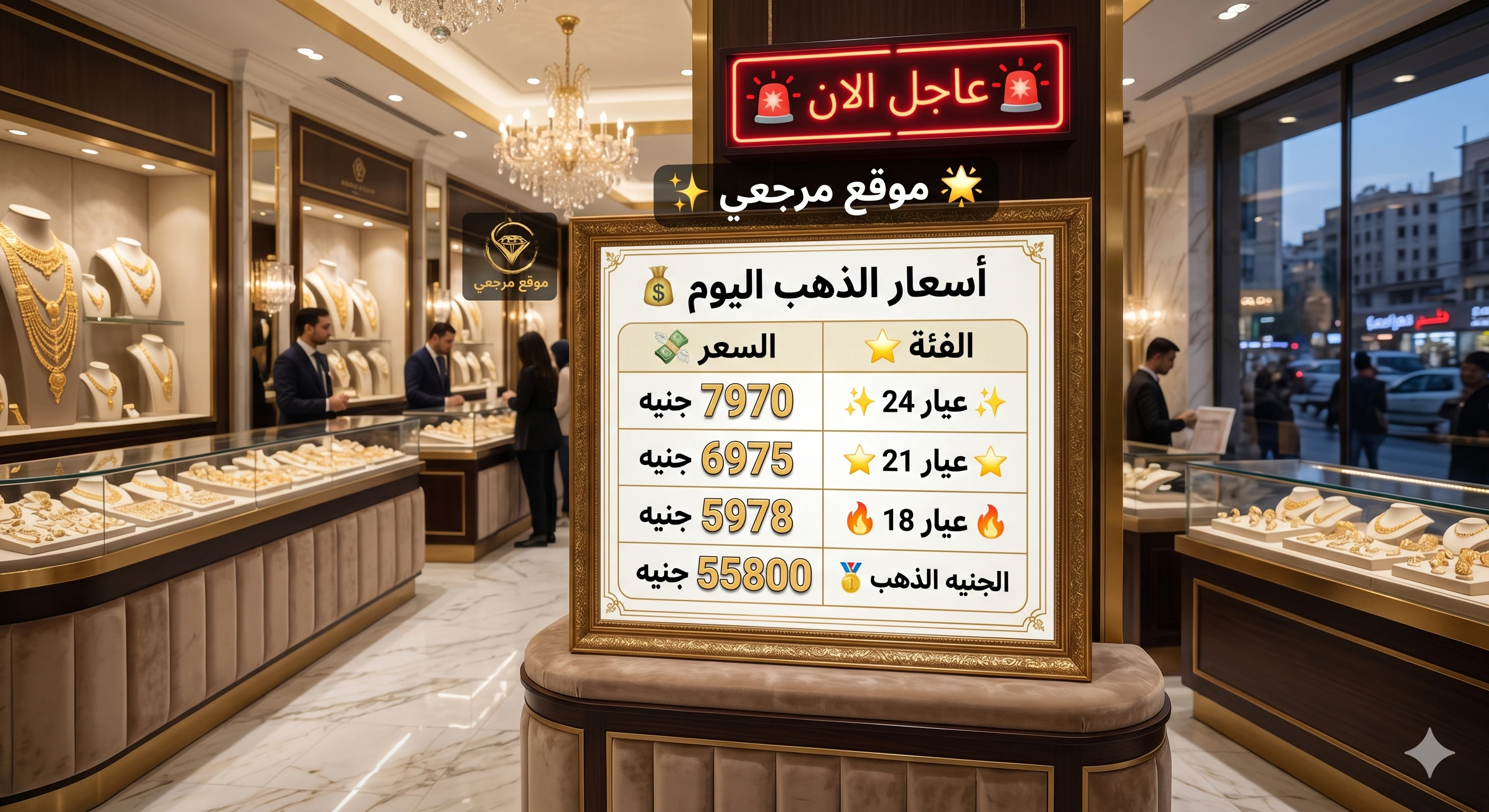 أسعار الذهب في مصر
