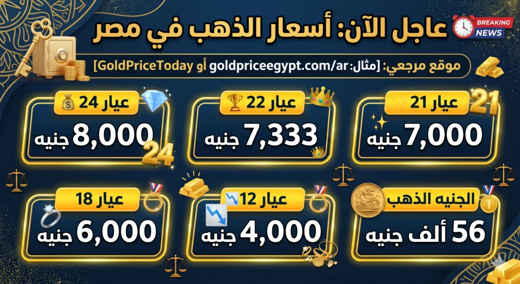 أسعار الذهب في مصر اليوم الأربعاء 22 أبريل 2026 ترتفع 20 جنيها بعد خسائر قوية