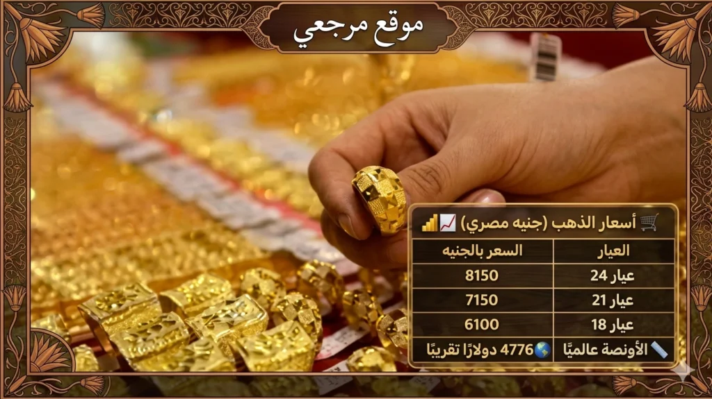 أسعار الذهب في مصر اليوم تستقر ظاهريًا وسط ضغوط خفية وتحركات عالمية