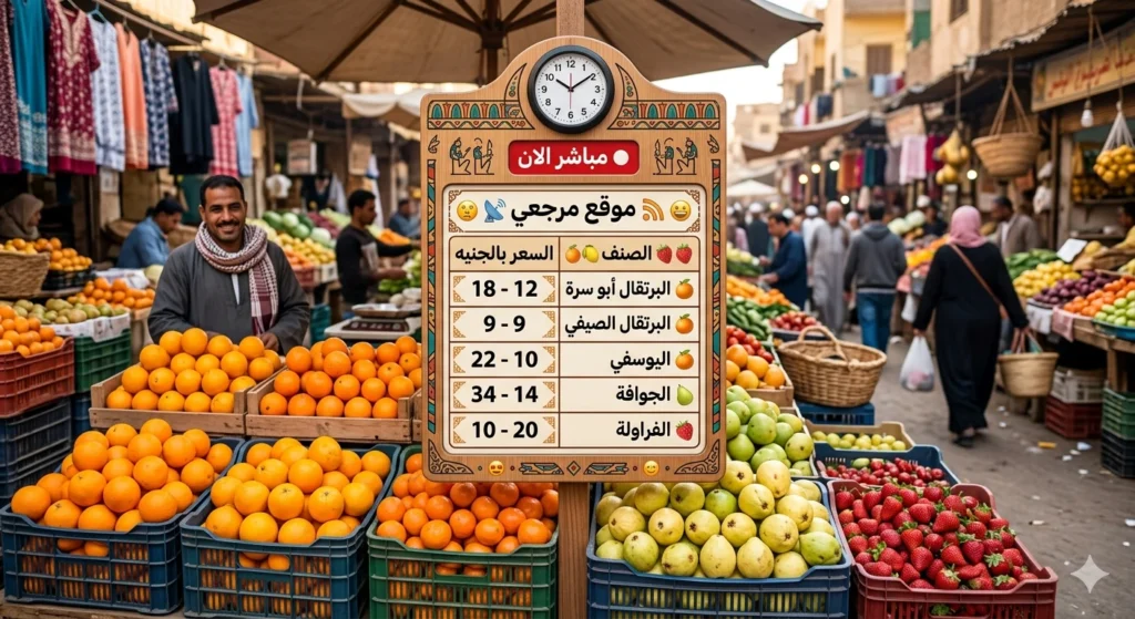 أسعار الفاكهة اليوم