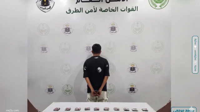 أمن الطرق يضبط مروجا بـ1200 قرص