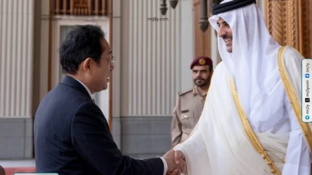 اتصال قطري ياباني يبحث امن الطاقة
