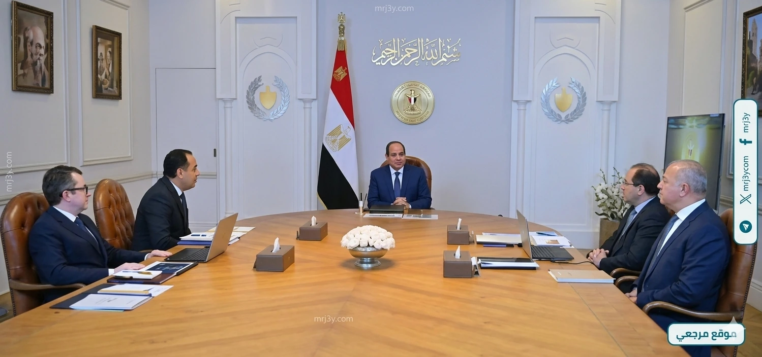 اجتماع عقده الرئيس عبد الفتاح السيسي