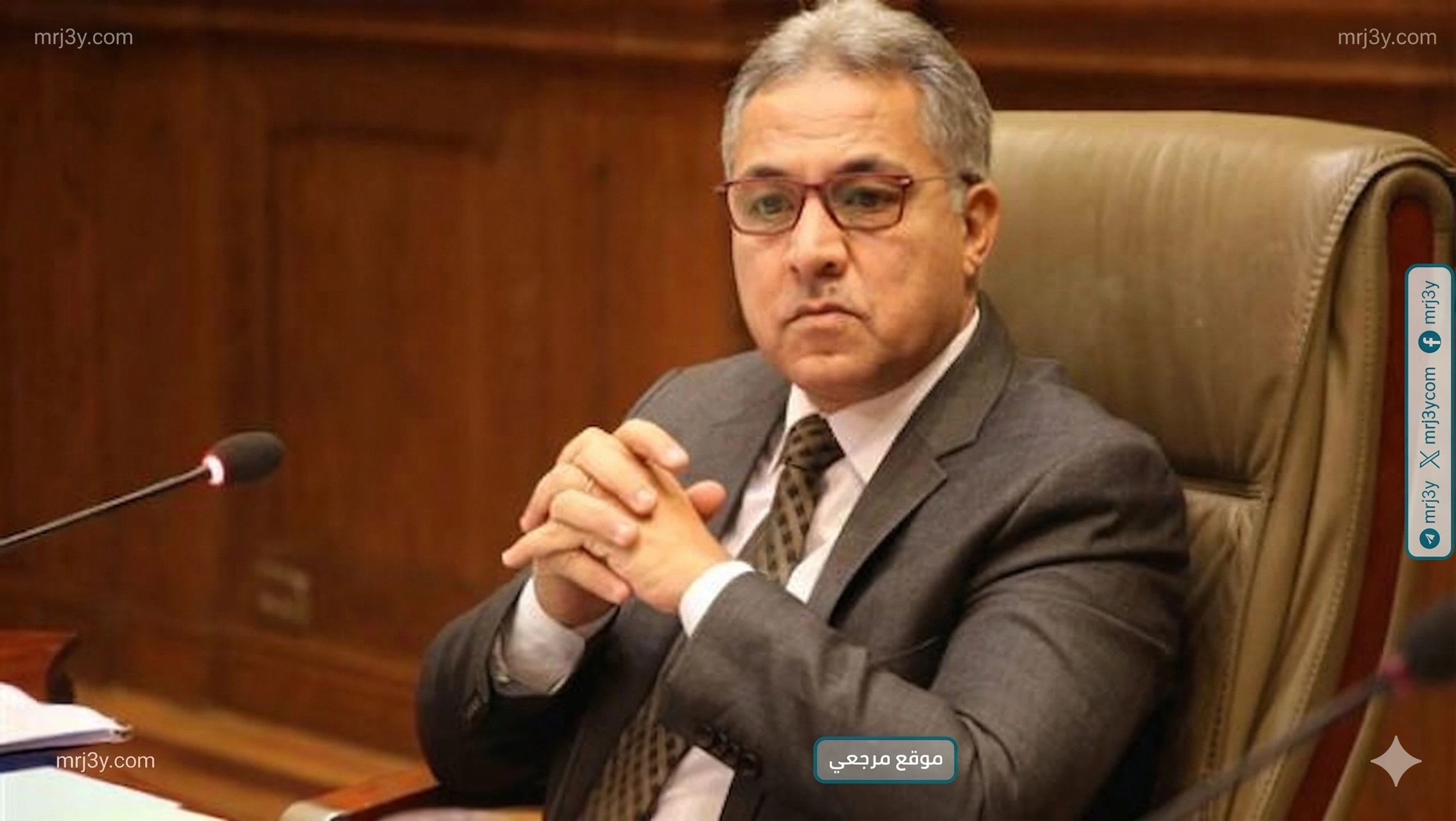 احمد السجيني رئيس لجنة الادارة المحلية السابق بمجلس النواب