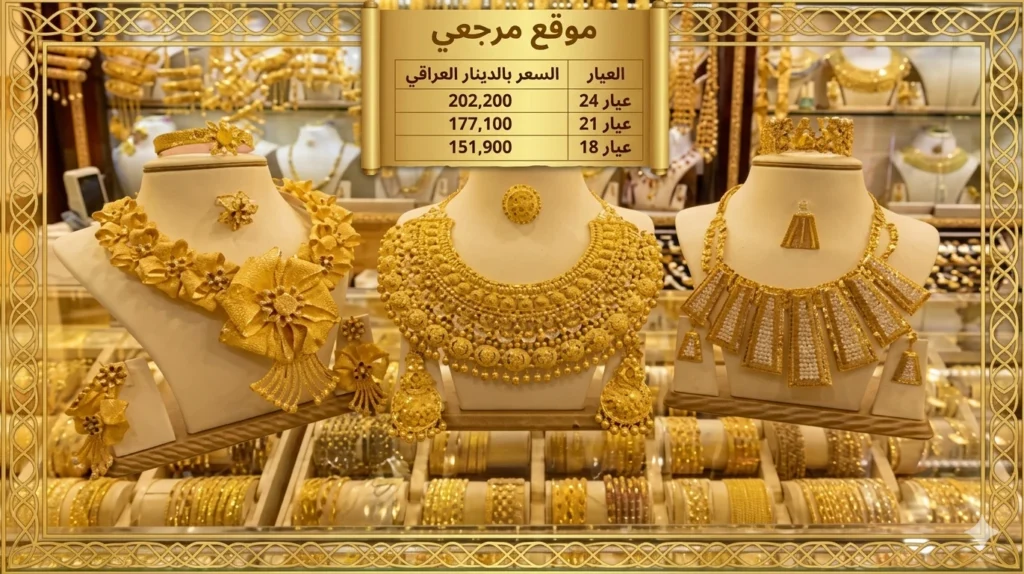 ارتفاع أسعار الذهب في العراق اليوم 8 أبريل 2026 يدفع الأسواق نحو موجة شراء جديدة